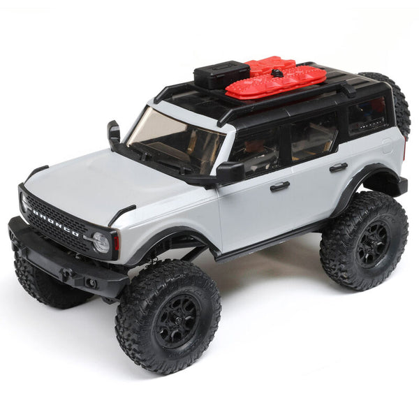 1/24 SCX24 2021 Ford Bronco 4WD Truck Brushed RTR - GREY
