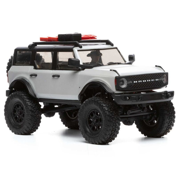 1/24 SCX24 2021 Ford Bronco 4WD Truck Brushed RTR - GREY