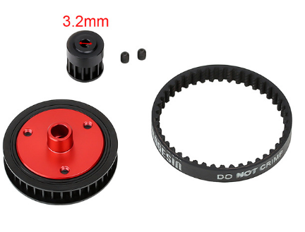 Belt Drive Spur/Pinion Set - SCX10