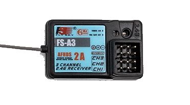 Flysky FS-A3 Splash Proof 2.4Ghz 3 Channel Receiver