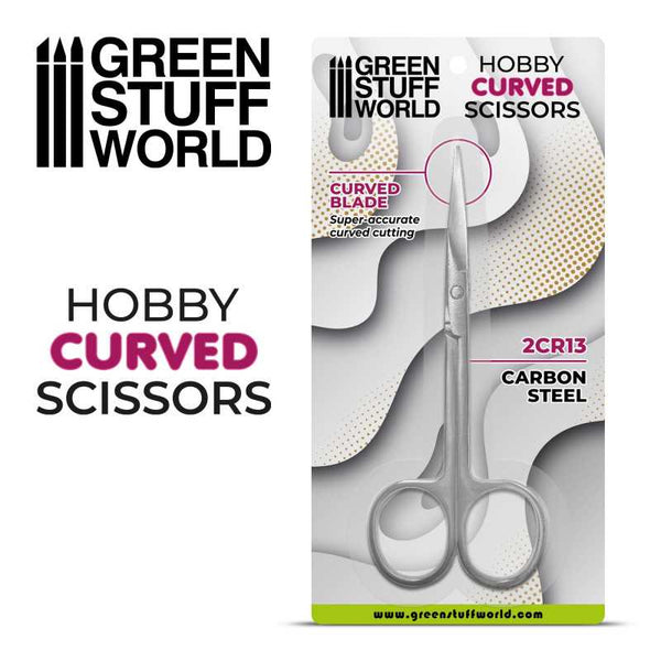 GSW Hobby Scissors - Curved Tip
