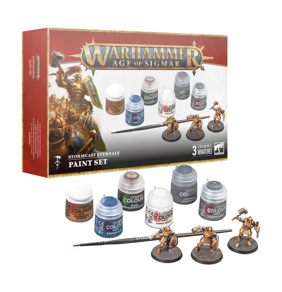 Warhammer Stormcast Eternals Vindictors + Paints Set