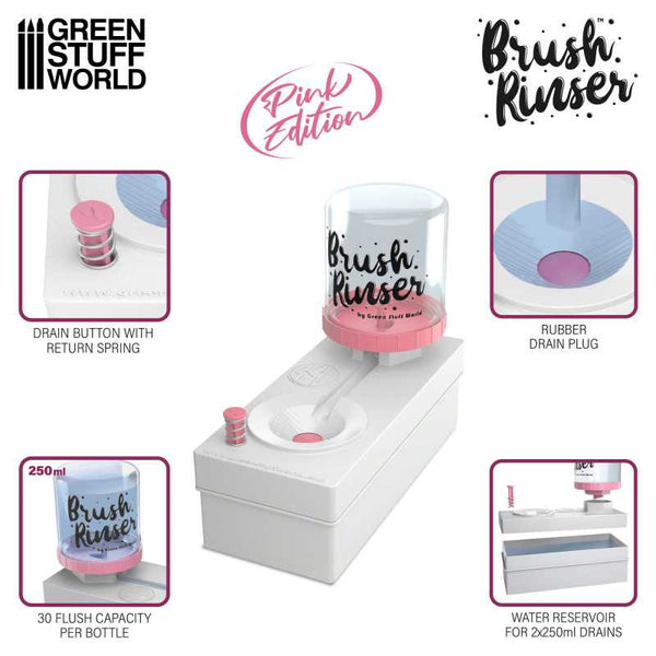 GSW BRUSH RINSER - PINK