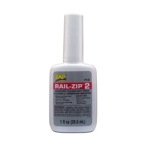 Rail-Zip 1oz Track Cleaning Solution