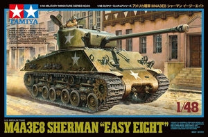 Tamiya 1/48 US Medium Tank M4A3E8 Sherman Plastic Model Kit