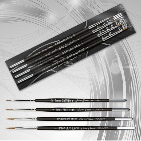 SILVER SERIES Kolinsky Brush Set