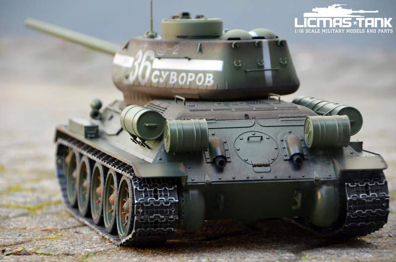 1/16 Scale Russian T-34/85 HengLong RC Tank Pro Edition