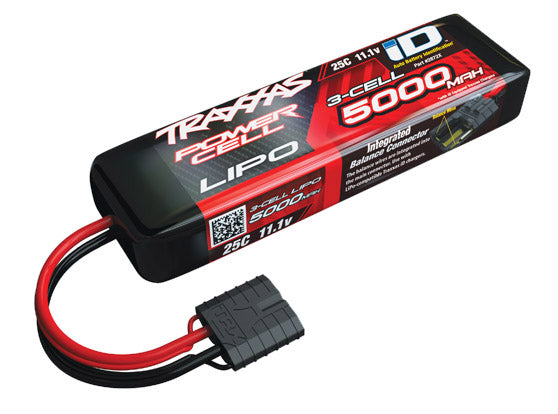 2872X Traxxas 5000mAh 3S 11.1V 25C LiPo iD Connector Soft Case