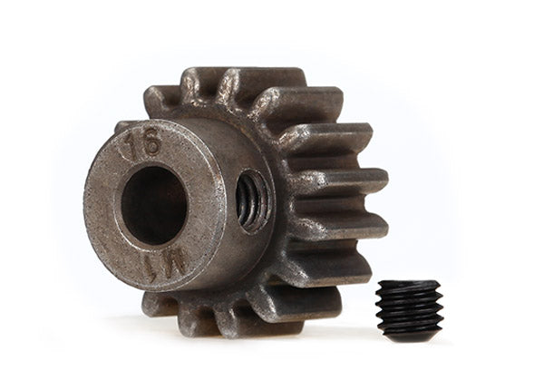 6489X Traxxas Mod 1 Steel Pinion Gear 5mm Shaft (16)