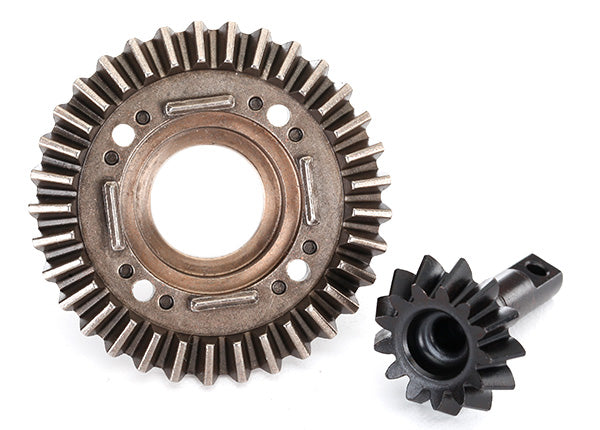 8578 Traxxas Ring gear, differential/ pinion gear, differential (front)
