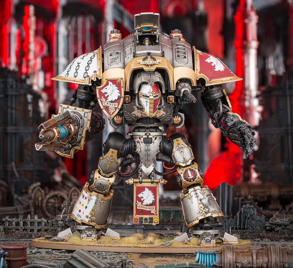 Warhammer Imperial Knights Knight Preceptor Canis Rex