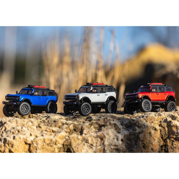 1/24 SCX24 2021 Ford Bronco 4WD Truck Brushed RTR - Blue