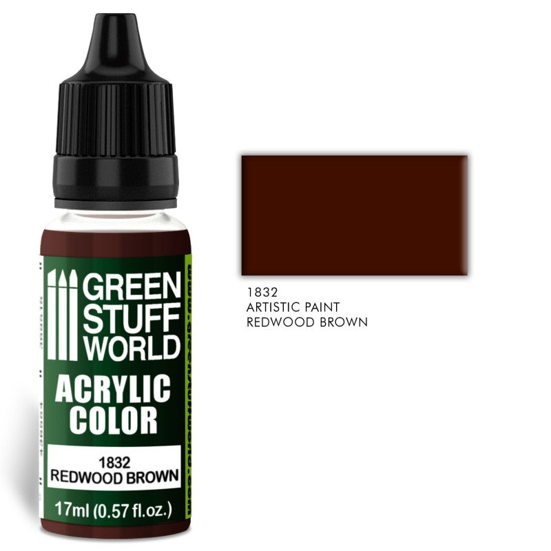 Acrylic Color REDWOOD BROWN