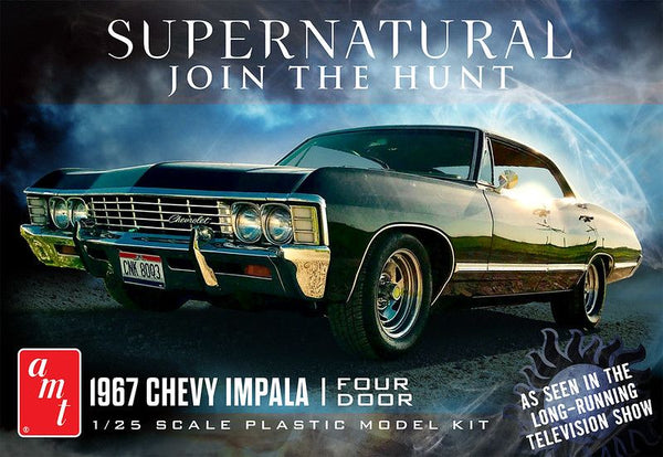 AMT 1967 Chevy Impala 4-Door Supernatural 1/25 Model Kit Level 2