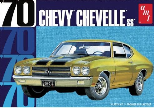 AMT 1970 Chevy Chevelle SS 2T 1/25 Model Kit (Level 2)