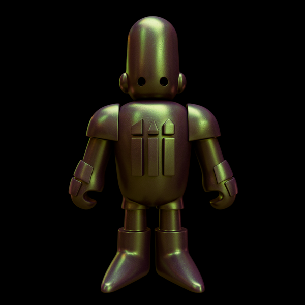 Color Shift Metal Chameleon MARTIAN GREEN