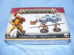 Warhammer Stormcast Eternals Vindictors + Paints Set ~(OLDSTOCK)~