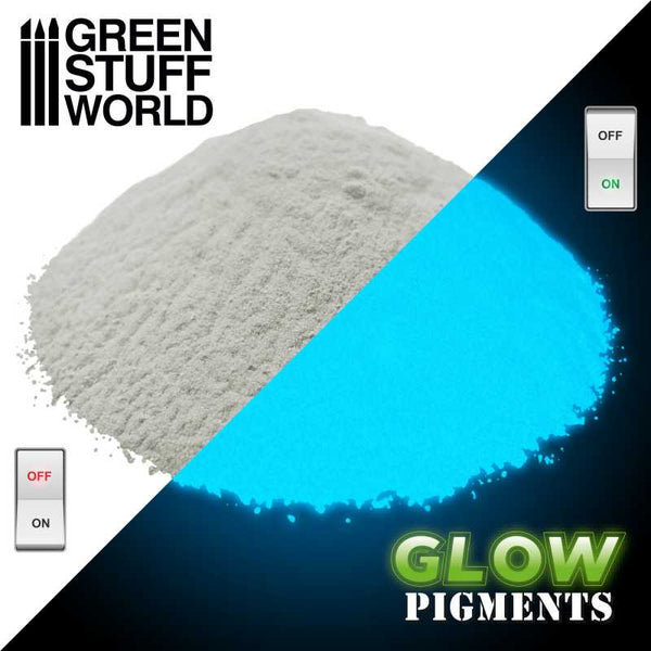 Glow in the Dark Pigments - MIND TURQUOISE