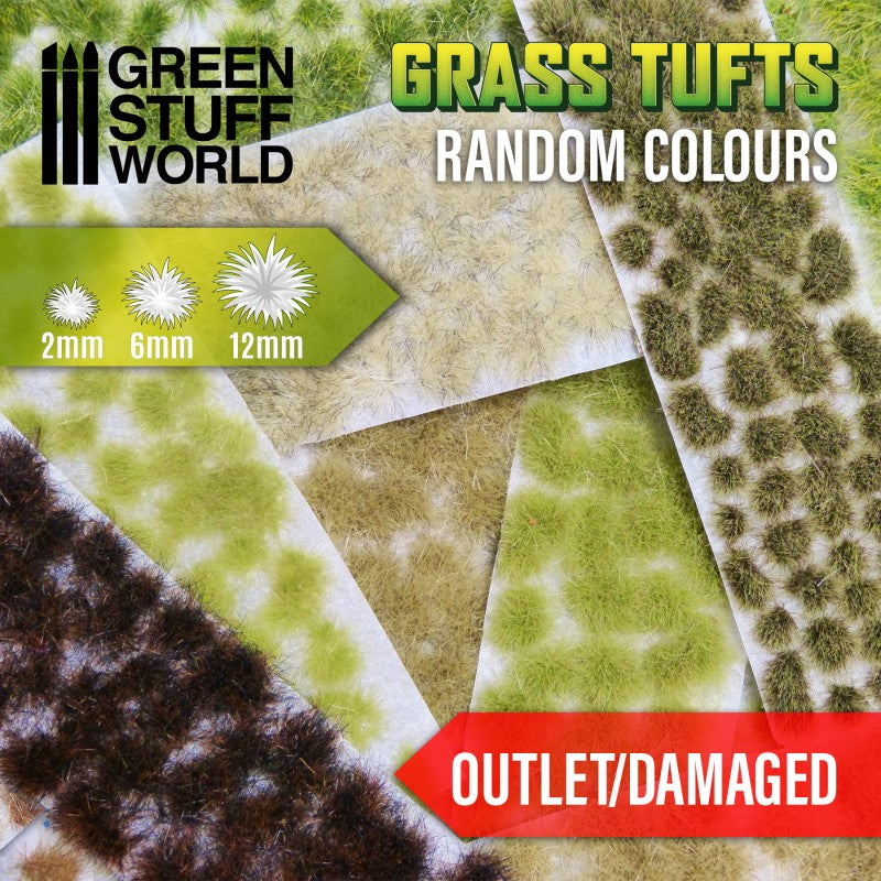 Grass TUFTS - self-adhesive - OUTLET / DAMAGED