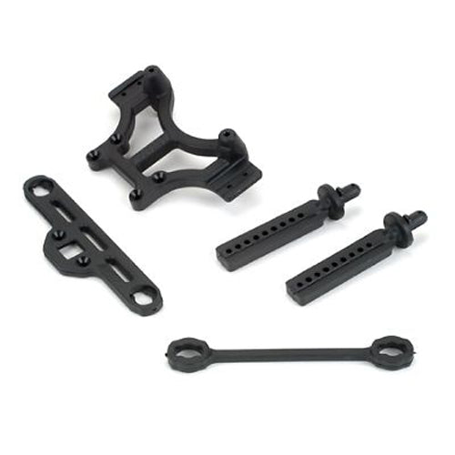 RPM Shock Tower w/Body Mount (Black)