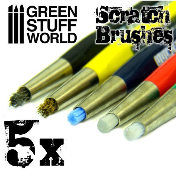 Scratch Brush Pens 5 Pc Set