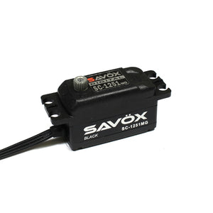 Black Edition, Low Profile Digital Servo with Soft Start, 0.09sec / 125oz @ 6V