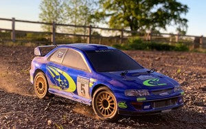 Carisma GT24 1/24 Scale Micro 4WD Brushless RTR, Subaru WRC