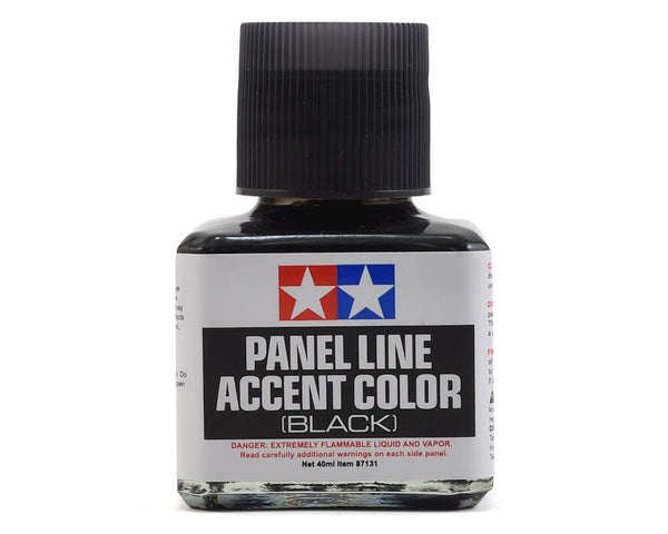 Tamiya Panel Line Accent Color 40ml, Black