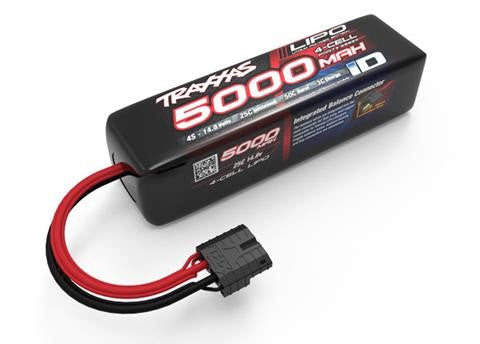 2889X Traxxas 5000mAh 4S 14.8V 25C LiPo iD Plug Soft Case (Long)