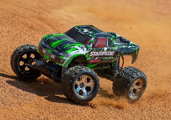 36054 Traxxas Stampede 1/10 2wd XL-5 Brushed Green - ARTR (requires battery + Charger)