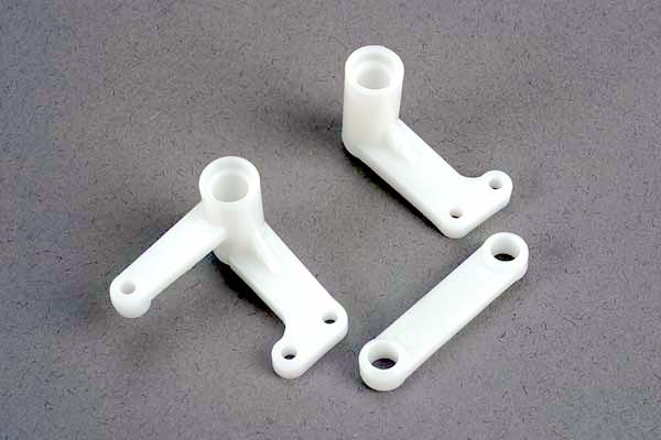 3743 Traxxas Steering bellcranks (l&r)/ draglink