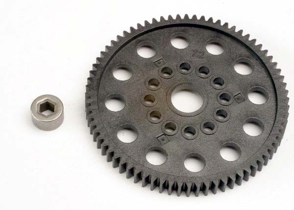 4472 Traxxas Spur gear (72-Tooth) (32-pitch) w/bushing