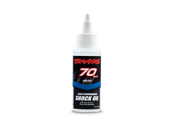 5036 Traxxas Oil, shock (70 wt, 900 cSt, 60cc) (silicone)