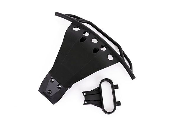 6835X Traxxas Bumper, Front / Bumper Support Slash 4x4