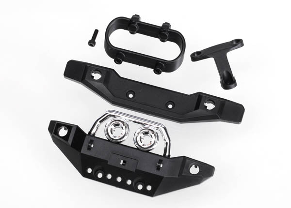 7235 Traxxas Front & Rear Bumper Set w/Mount