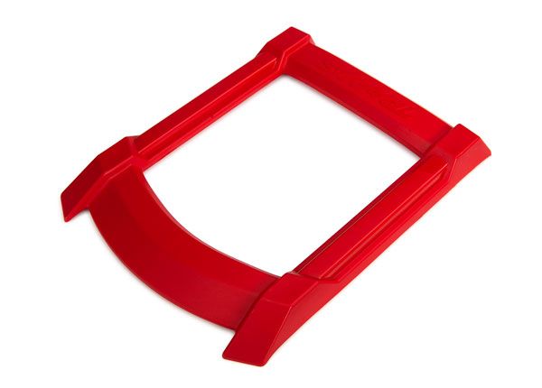 7817R Traxxas Skid plate, roof (body) Red