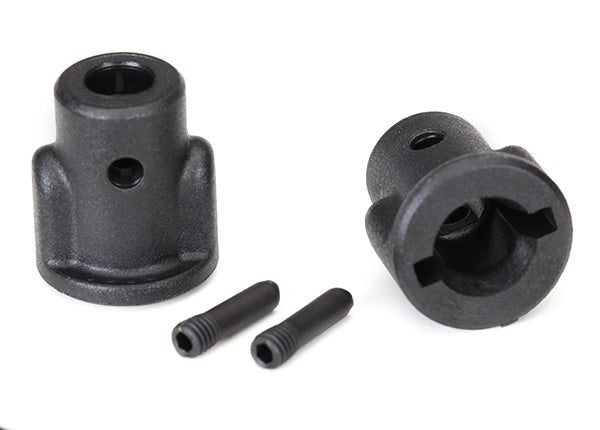 8353 Traxxas Drive cups, inner (2)/ screw pins (2)