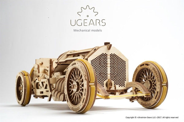 UGears U-9 Grand Prix Car - 348 pieces (Advanced)