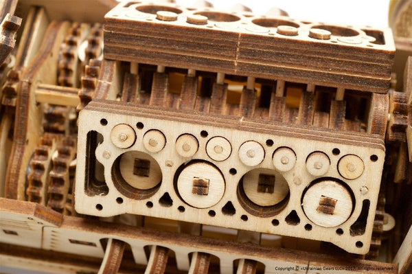 UGears U-9 Grand Prix Car - 348 pieces (Advanced)