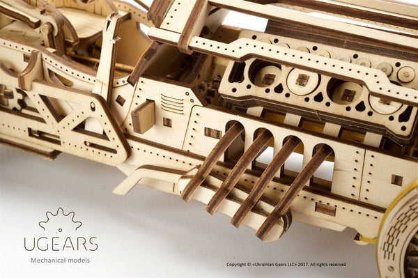 UGears U-9 Grand Prix Car - 348 pieces (Advanced)