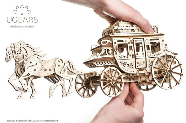 UGears Stagecoach - 248 pieces (Medium)