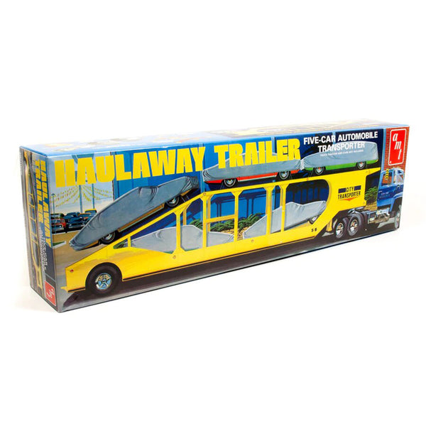 AMT 5-Car Haulaway Trailer 1/25 Model Kit (Level 3)
