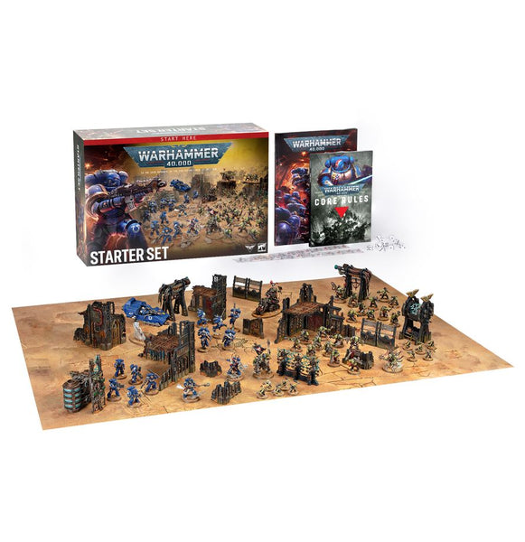 Warhammer 40,000 Starter Set Space Marines Orks