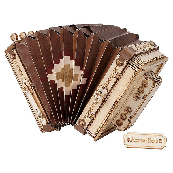 Rolife Accordion 3D Wooden Puzzle