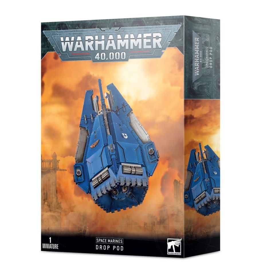 Warhammer Space Marines Drop Pod ~OLD STOCK~