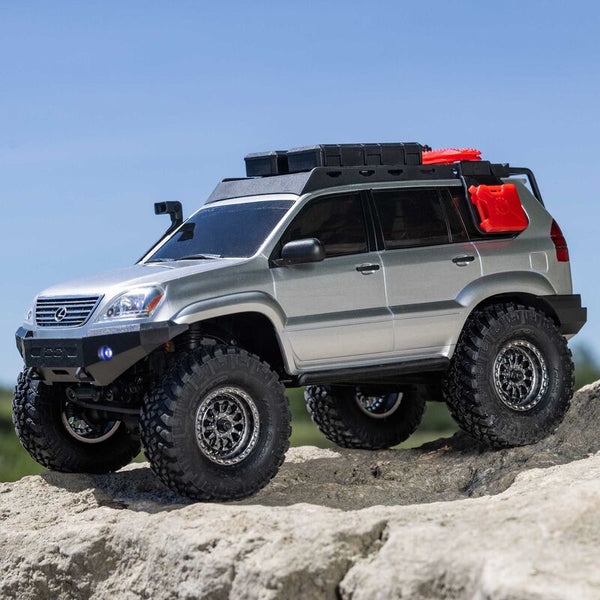 1/24 SCX24 Lexus GX 470 4X4 Rock Crawler RTR, sliver