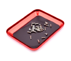 Aluminum Screw Tray with Magnetic Backing