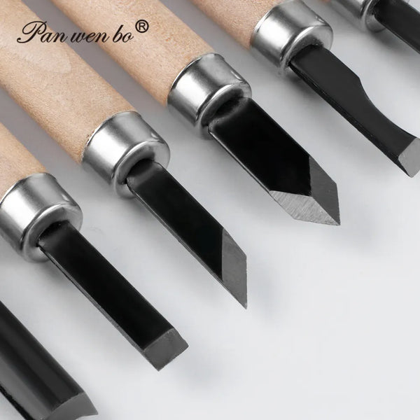 12pcs Chisels Wood Carving Knife Tool Set