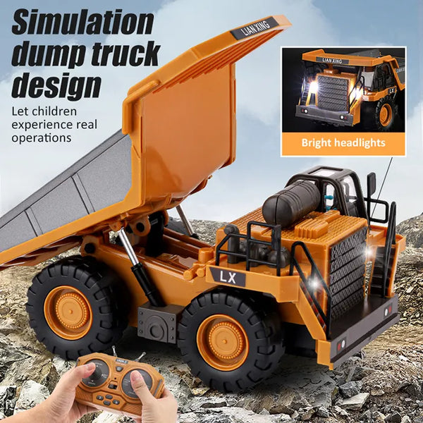 1/24 Scale RC Construction Equipment - Dump Truck
