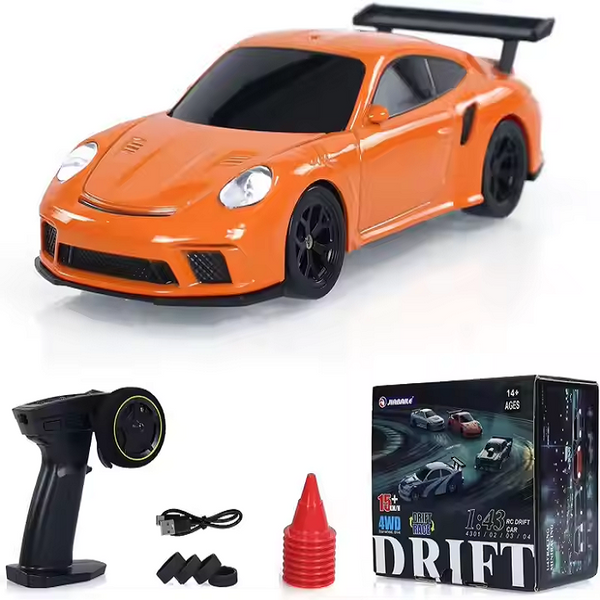 2.4Ghz Four Wheel Drive Mini RC Drift Car With Built-In GYRO & Lights